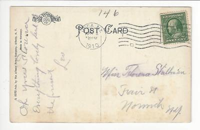Posted 1910 Utica, NY USA Postcard- Faxton Hospital, Utica (AT50)