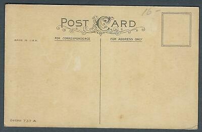 VEGAS - Early Dreaming Santa Claus Night Before Christmas Postcard - FE490