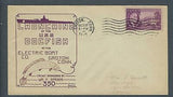 VEGAS - 1945 Submarine USS Dogfish Launch Spader Cover - Groton - FJ193