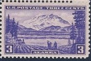 1937 Alaska Single 3c Postage Stamp - MNH, OG - Scott 800 - CX925a