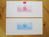 VEGAS - 2001 Rare Korea Imperf Stamp Proofs Set Of 4 - Scott 4149 - READ DESC