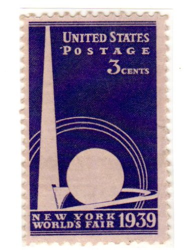 1939 New York World Fair Single 3c Postage Stamp - 853 - MNH,OG