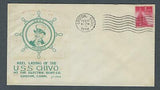 VEGAS - 1944 Submarine USS Chivo Keel Laid Spader Cover - Groton - FH156