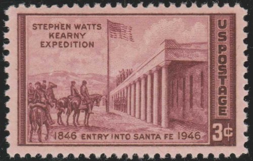1946 Stephen Watts Kearney Expedition Commemorative 3c Stamp - Scott 944 - MNH, OG