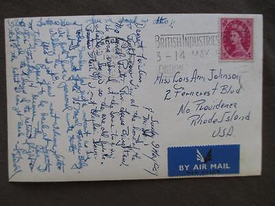 1954 Great Britain, London Real Photo Postcard - Lutheran House (WW48)
