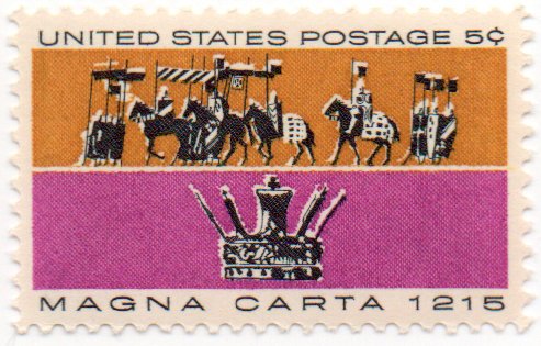 1965 Magna Carta Single 5c Postage Stamp - Scott 1265 - MNH,OG