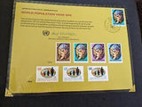 VEGAS - 1970s-80s United Nations UN Homemade Souvenir Card Album ~92 Photos