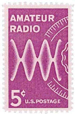 1964 Amateur Radio Single 5c Postage Stamp - Scott 1260 - MNH,OG