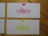 VEGAS - 2001 Rare Korea Stamp Proofs Set Of 4 - Scott 4147 - MNH - (CZ18)