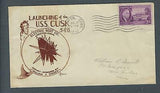 VEGAS - 1945 Submarine USS Cusk Launch Spader Cover - Groton - FK124