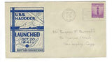 VEGAS - 1941 Submarine USS Harder Launch Cover - Portsmouth - FF103