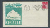 VEGAS - 1944 Submarine USS Croaker Commission Cover - Groton - FH203