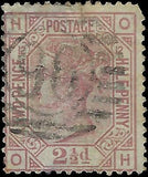 VEGAS - 1876-80 Scott 67 - Queen Victoria - Plate 12 - Cat= $60 -(FE43)