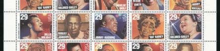 1994 Jazz & Blues Singers Strip Of 5 As Shown Scott 2854-2861a - MNH, OG - CW233