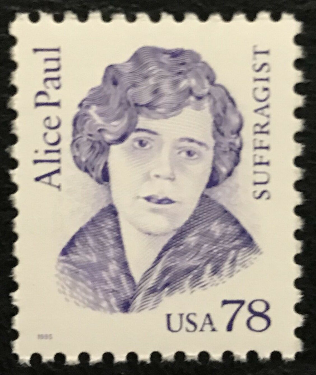 1995 Alice Paul Women s Suffrage Single 78c Postage Stamp MNH OG