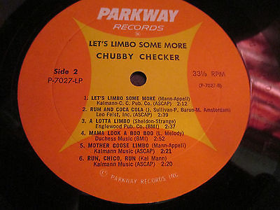 1963 - Chubby Checker "Limbo Some More" - Parkway Records - Plays VG - VG+