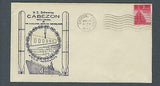 VEGAS - 1943 Submarine USS Cabezon Keel Laid Spader Cover - Groton - FH177
