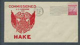 VEGAS - 1942 Submarine USS Hake Commission Cover - Groton - FJ138