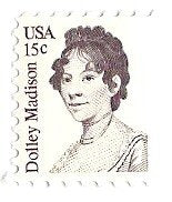 1980 Dolley Madison Single 15c Postage Stamp - SC3 1822 - MNH,OG