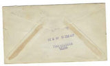 VEGAS - 1939 The Hollenden Hotel, Cleveland Ad Cover With 2 Plate Stamps FF143