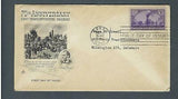 VEGAS - 1944 First Continential Railroad First Day Cover - Scott 922 - FG138
