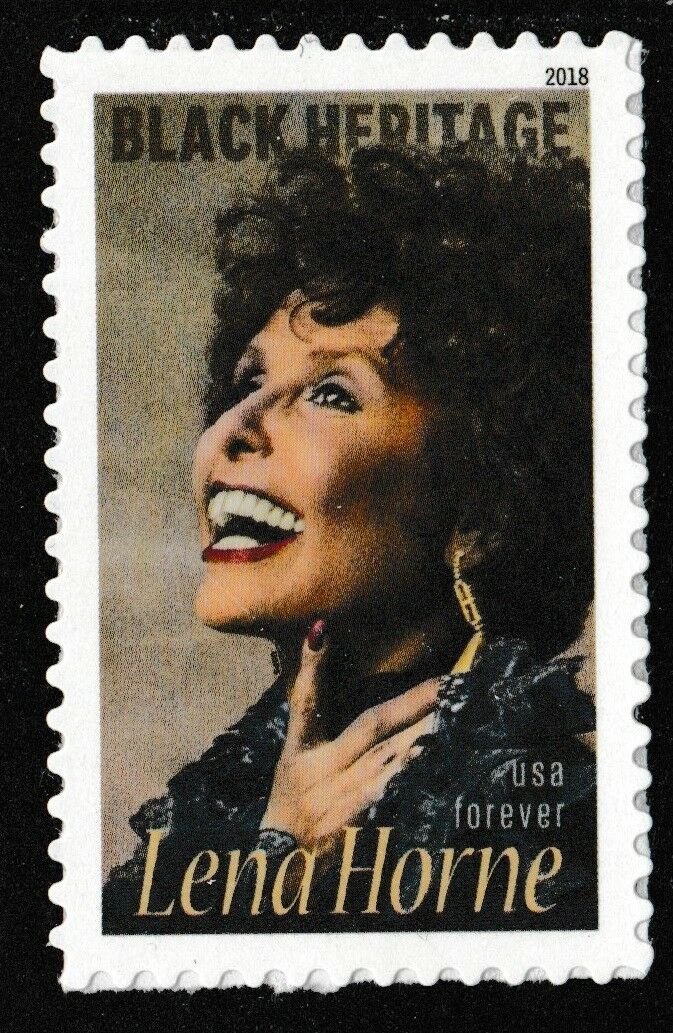 Lena Horne Black Heritage Single "Forever" Postage Stamp - MNH, OG - Scott 5259