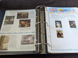 VEGAS - Art History On Stamps Home Made Presentation Album M&U Stamps ~98 Photos