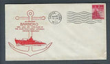 VEGAS - 1943 Submarine USS Barbero Keel Laid Spader Cover - Groton - FH107