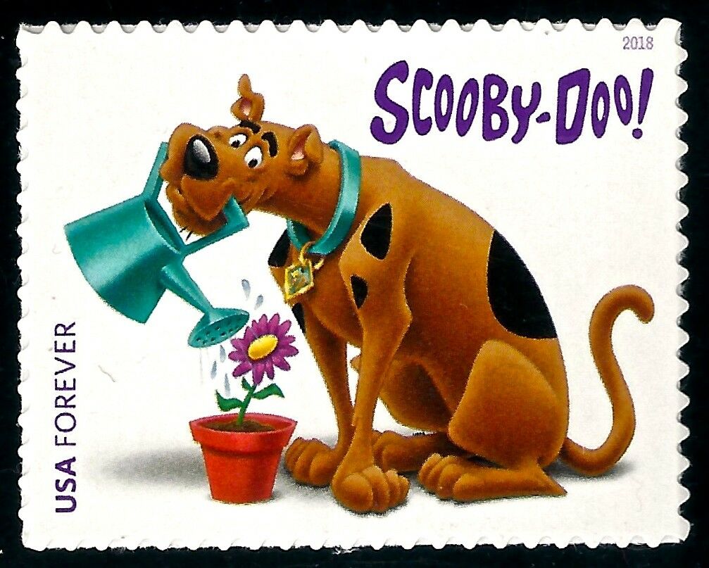2018 Scooby-Doo Single "Forever" Postage Stamp - MNH, OG - Scott 5299