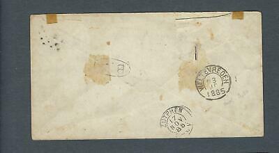 VEGAS - 1885 Netherlands Postal Stationary Cover - Posted Buitenzorc - FG111