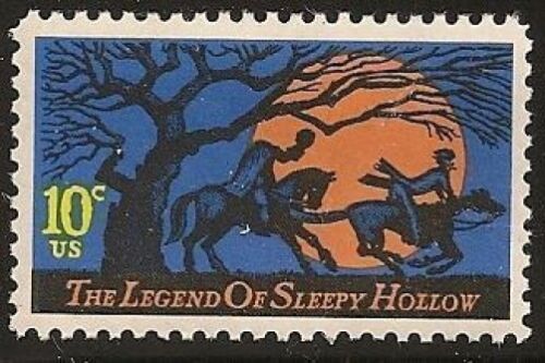1974 Legend Of Sleepy Hollow - Single 10c Postage Stamp - Scott 1548 - CW378a