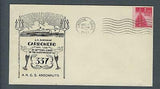 VEGAS - 1943 Submarine USS Carbonero Keel Laid Spader Cover - Groton - FH168