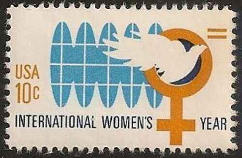 1975 International Women's Year Single 10c Postage Stamp - Scott 1571 - MNH,OG