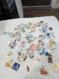 Sizable Lot of International Stamps Some Better - Old & More Modern - 49 Photos