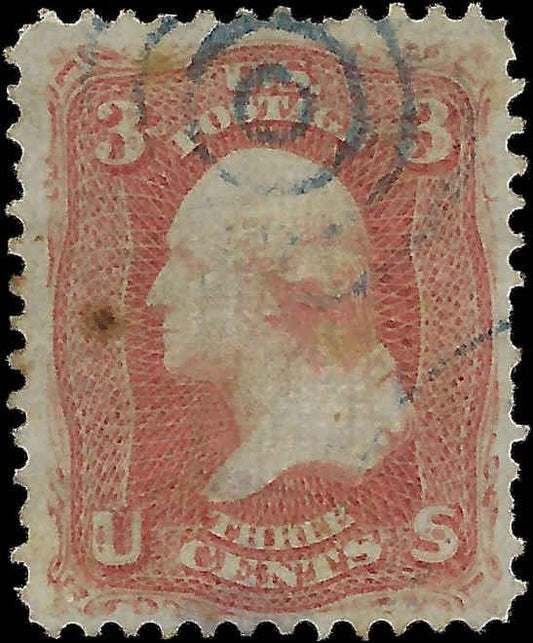 VEGAS - 1868 Washington- Scott 94 - F Grill - Centering! - Some Short Perfs