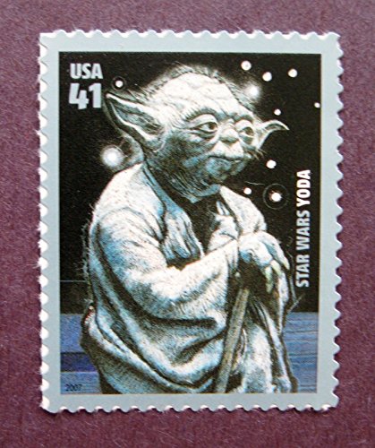 2007 Yoda (Star Wars movie) Single 41c Postage Stamp, Scott 4205, MNH, OG