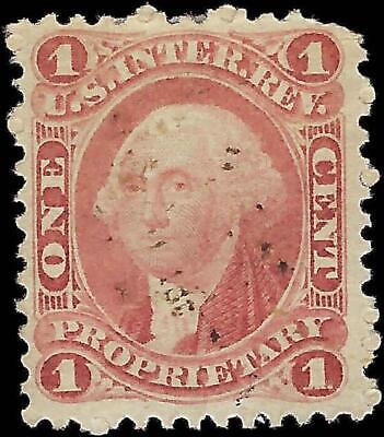 VEGAS - 1862-71 Revenue - Scott R3c - Light Cancel - Well Centered!