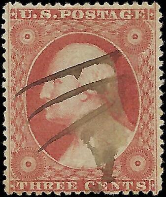 VEGAS - 1857 Washington- Scott 26 - Clean, Solid and Well Centered!