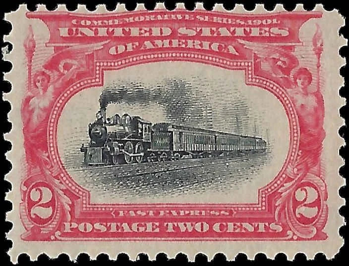 1901 USA Pan American 2c - Scott 295 - MNH, OG - Fresh!