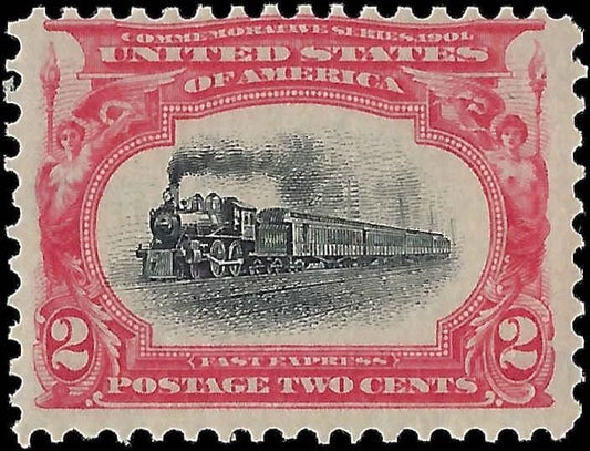 1901 USA Pan American 2c - Scott 295 - MNH, OG - Fresh!