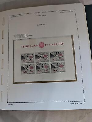VEGAS - Huge 1960's-90s Europa CEPT Better Sheet Collection - MNH - ~592 Photos!