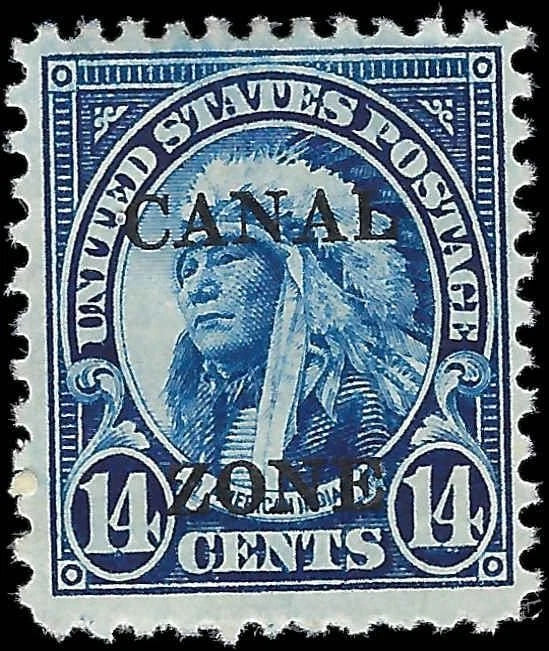 1933 USA Canal Zone - Scott 116 - MH, OG - Fresh Color & Good Centering!