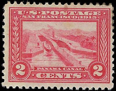 VEGAS - 1913 Panama Pacific - Scott 398 - MNH, Undisturbed OG - Toning spot - Read