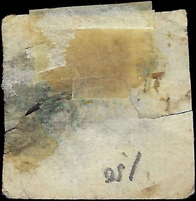 c1862 Thurn & Taxis, Germany 1/3sgr - Scott 16 - Used - Damaged - Cat= $250