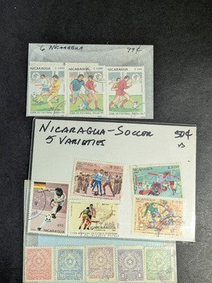 Quantity of Latin America Stamps in Bags Unchecked From Estate! - 158 Photos
