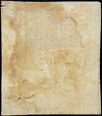 VEGAS - 1861 Two Sicilies, Italy 10g Stamp - Scott 25 - Used - FV161
