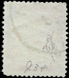 c1894 France Postage - Scott J34 &, J35 Showing Contrast -Bent Perf - Cat= $85.25