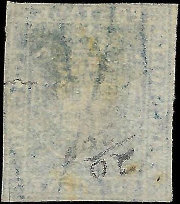 VEGAS - 1860 Tuscany Italy 20c Stamp - Scott 20 - Cat= $180 - Small Tear & Cut