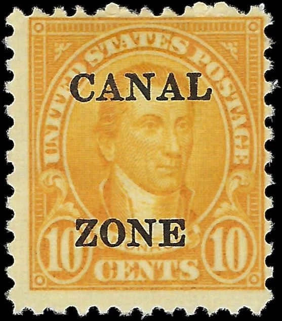1924 USA Canal Zone - Scott 75 - MH, OG - Solid
