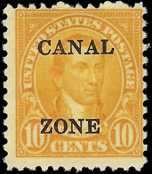 1924 USA Canal Zone - Scott 75 - MH, OG - Solid